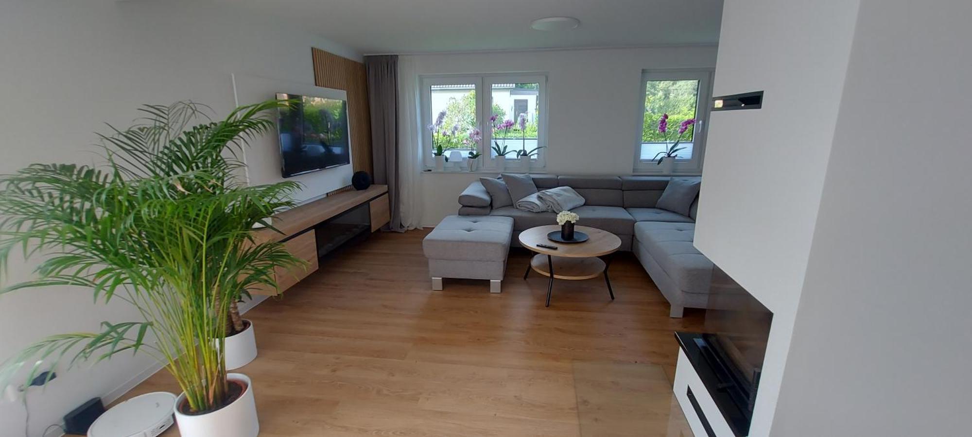 Ferienhaus Landbruecke โกรสเชอเนา ภายนอก รูปภาพ