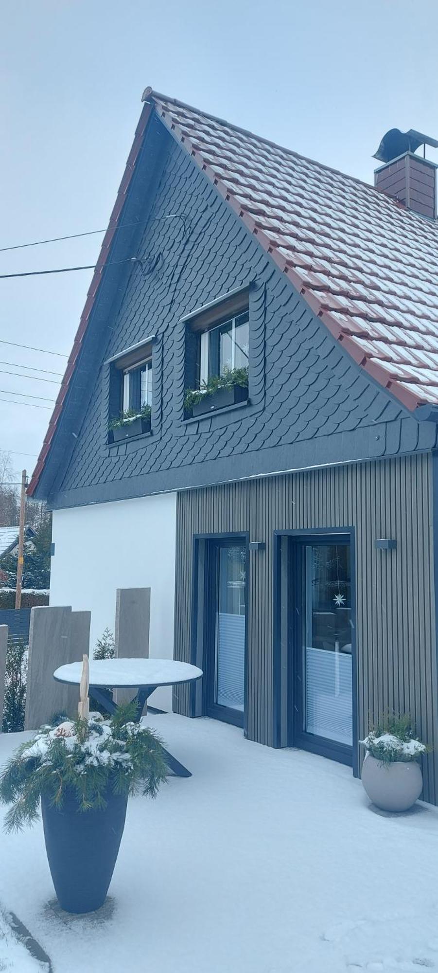 Ferienhaus Landbruecke โกรสเชอเนา ภายนอก รูปภาพ