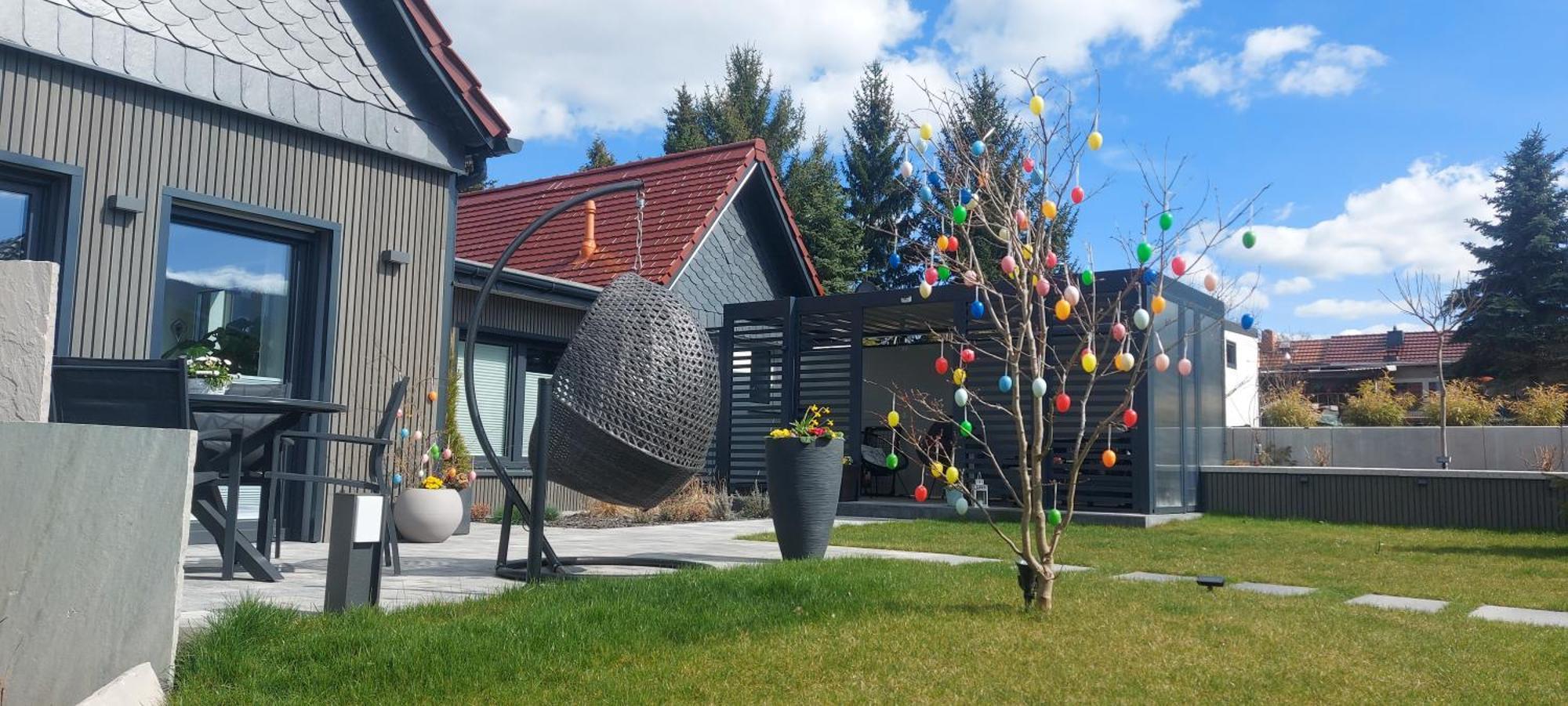Ferienhaus Landbruecke โกรสเชอเนา ภายนอก รูปภาพ